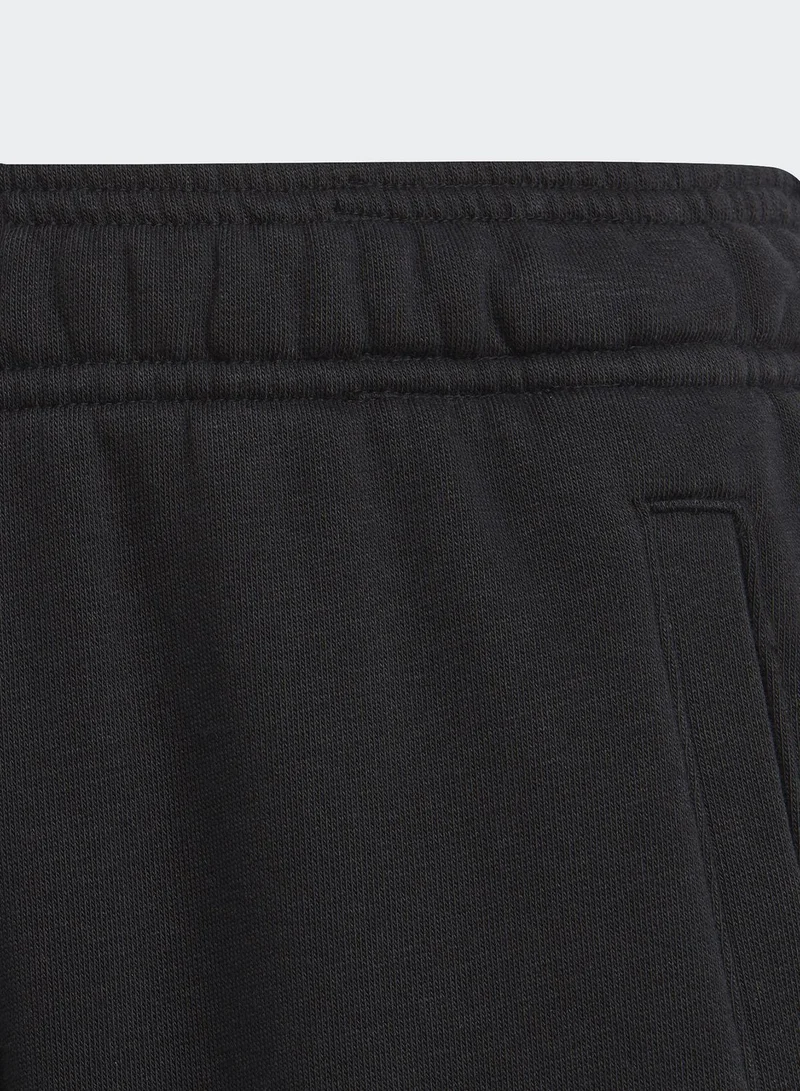 adidas بنطال كاجوال بشعار الماركة