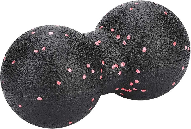 Camouflage EPP Yoga Foam Roller Massage Ball Set 24x12cm Double Balls for Muscle Relief Stability Training - Image 1