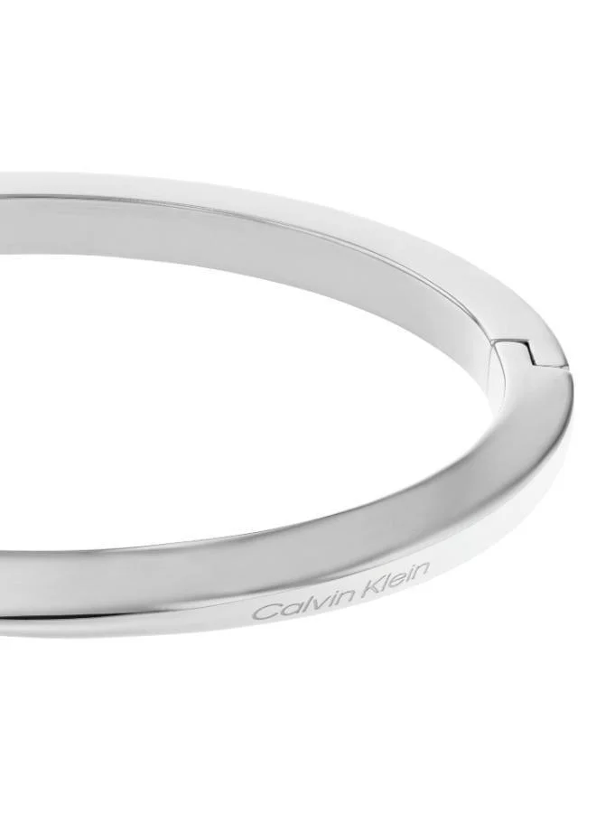 Calvin Klein  Twisted Ring Bracelet in Stainless Steel - 35000312 for Women | Best Price UAE