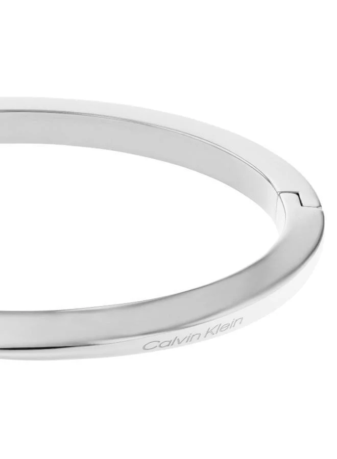 Calvin Klein  Twisted Ring Bracelet in Stainless Steel - 35000312 for Women | Best Price UAE