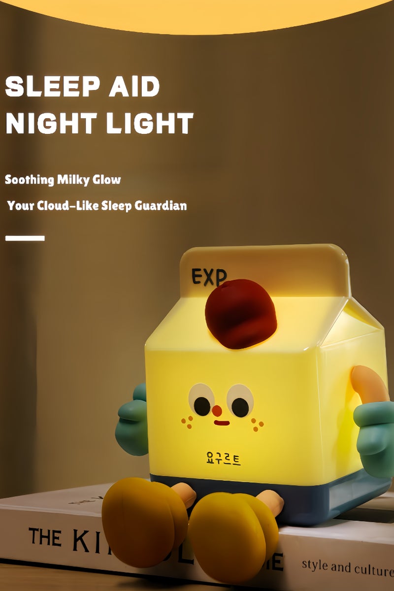 EXP 2-in-1 Night Light & Phone Dock ✨ | Gravity-Resistant Silicone Legs, Eye-Care Warm Glow - Image 1