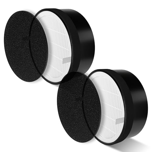 LVH132 Replacement Filter Compatible with LEVOIT LVH132 Air Puifier 3in1 H13 Grade True HEPA HighEfficiency Activated Carbon Filter Part  LVH132RF 2 Pack