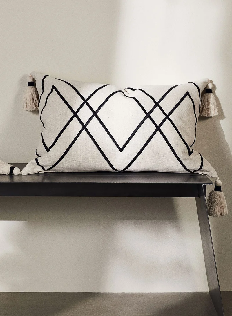 H&M Tasselled Cushion Cover (CM 40*60)