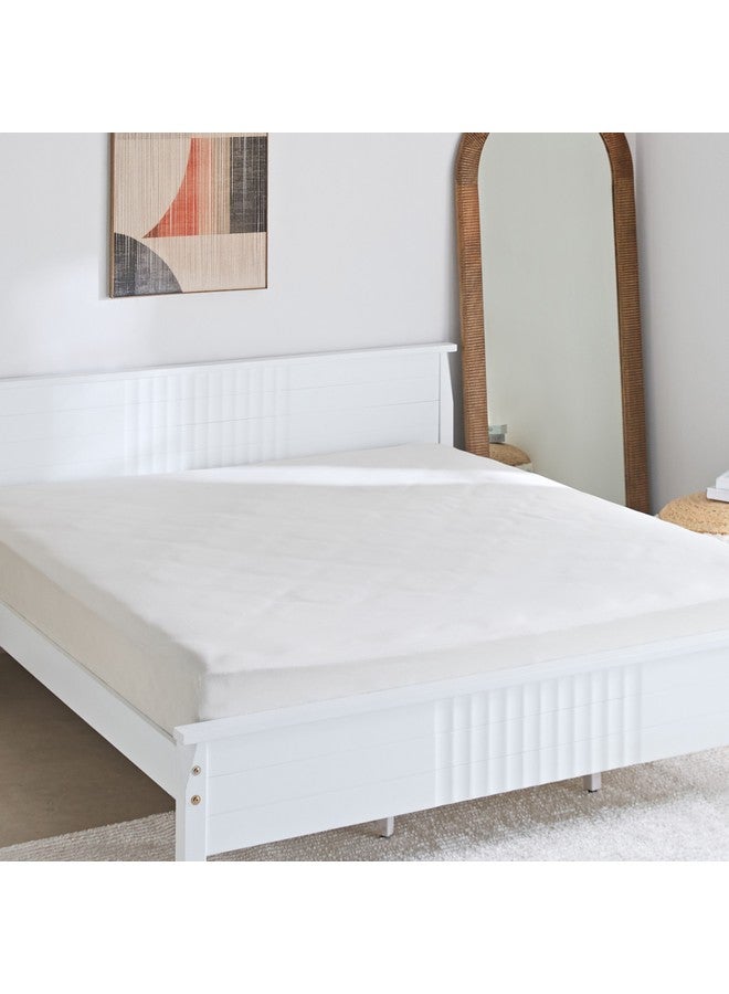 Home Box Bristol Polycotton King Fitted Sheet 200 x 25 x 180 cm - Image 2