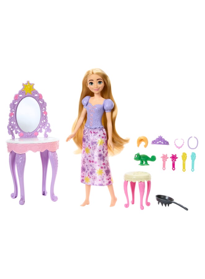 Disney Princess Fashion Doll Rapunzel's Vanity - Image 4