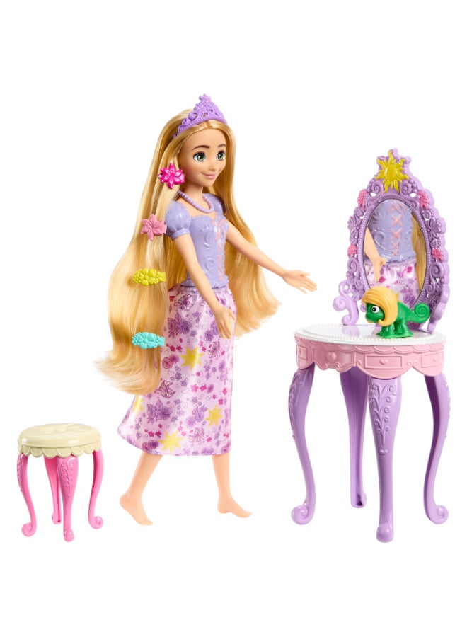 Disney Princess Fashion Doll Rapunzel's Vanity - Image 1