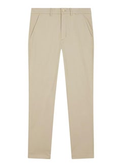 CALVIN KLEIN Slim Stretch Satin Chino Trousers  - Image 5