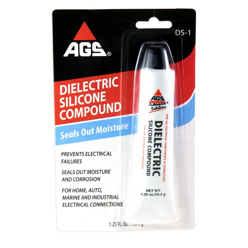 AGS Company Automotive Solutions Dielectric Silicone Grease, 1.25 oz, Seal and Protect Electrical Connections, Safe on Rubber and Plastic, Light Bulb Sockets, Spark Plug Boots and Battery Terminals - Image 4