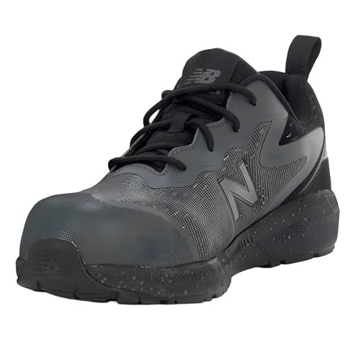 New Balance Men's Composite Toe Logic Industrial Shoe, Cool Grey/Black SD, 11 Wide - Image 1