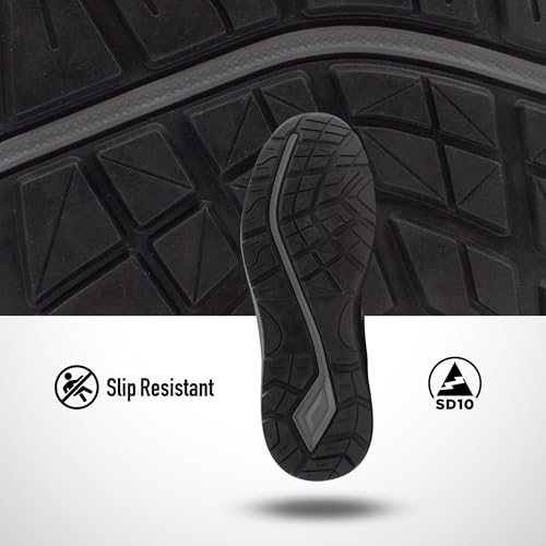 New Balance Men's Composite Toe Logic Industrial Shoe, Cool Grey/Black SD, 11 Wide - Image 2