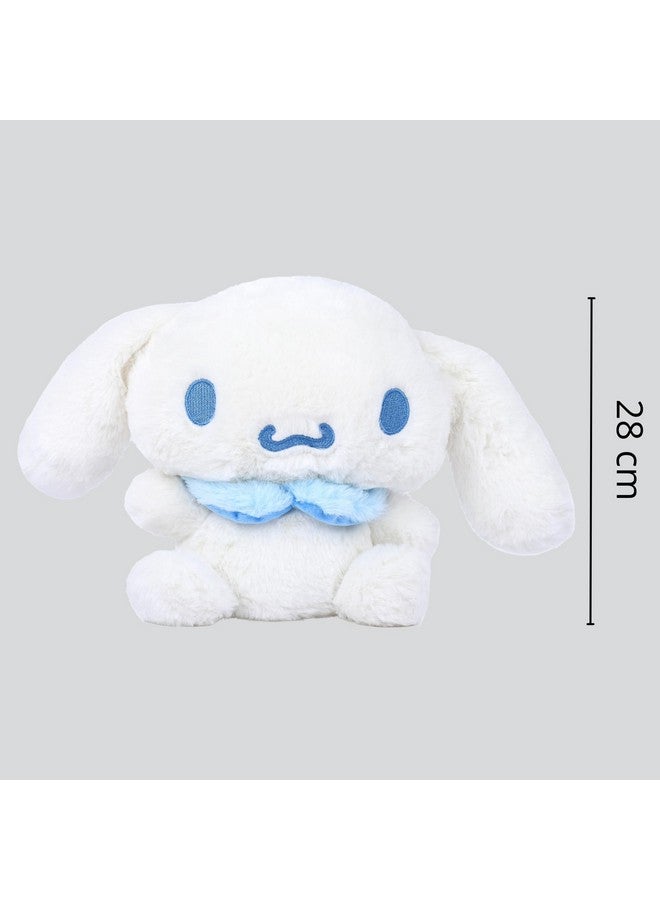 Mirada Mirada Cute White Cinnamon Roll Plush Toy | Licensed Stuffed Animal for Kids, Girls | Perfect for Birthdays, Valentine’s Day & Room Decor - 28cm  - Image 4