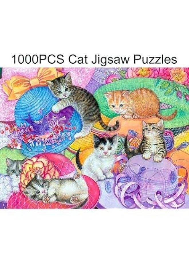 لغز أحجية القطط، 1000 قطعة - Image 2