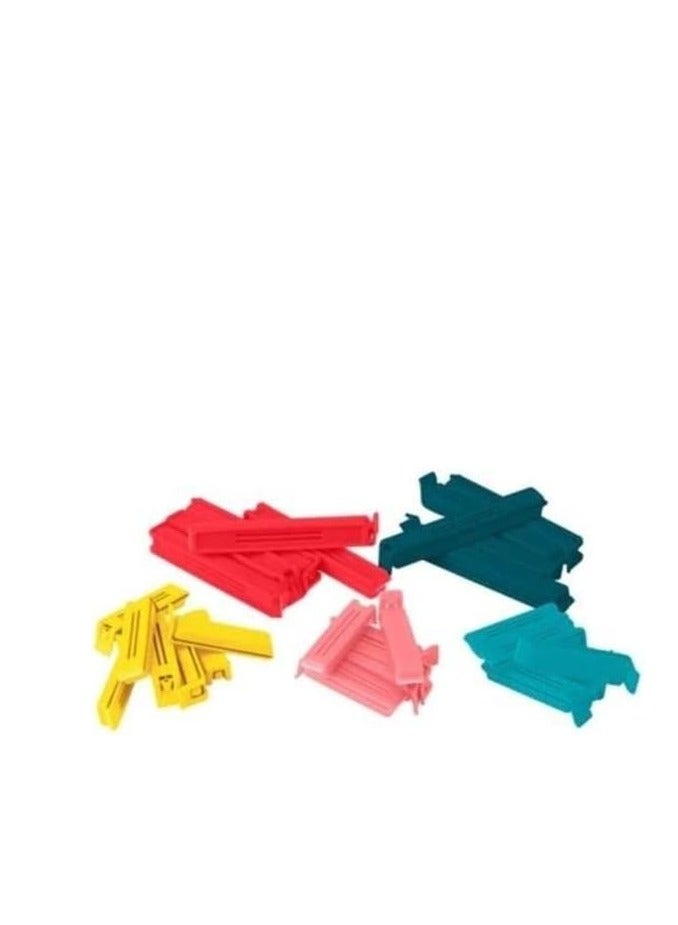 آيكيا فراكتا مجموعة مشابك إغلاق اكياس  مكونة من 30 قطعة بألوان متنوعة. متعدد الألوان - Image 1