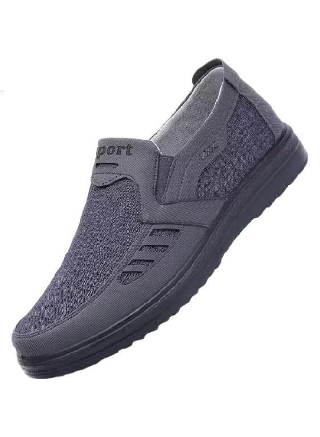 YUZHAOLIN Casual Shoes Old Beijing Cloth Shoes Slip-On Middle-Aged And Elderly Dad Shoes Work Shoes Men'S Shoes Single Shoes Y1S-1007 43 - Image 1