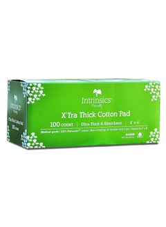 Intrinsics Intrinsics xtra Thick Cotton pad  4x4 2ply 100 naturelle Cotton 100 Count