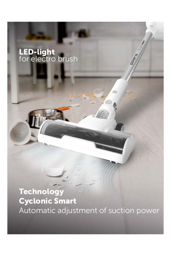 Polaris Polaris Cordless electric PVCS 8200 Vacuum cleaner Handstick Duo Pro WIFI IQ Home, High efficiency inverter motor 800W, Color- White - Image 5