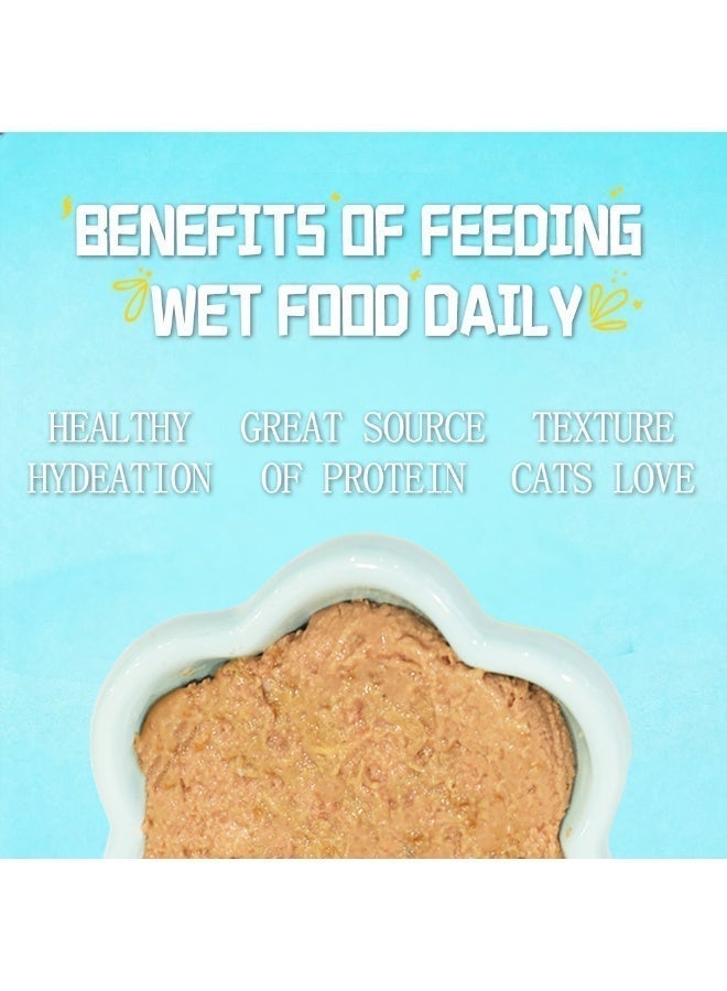 Petfull Tuna Wet Cat Food – 170g Grain-Free Canned Cat Food with Salmon Oil – Hydrolyzed Protein for Easy Digestion – Nutrient-Rich Staple Diet for Fussy Eaters - Image 3