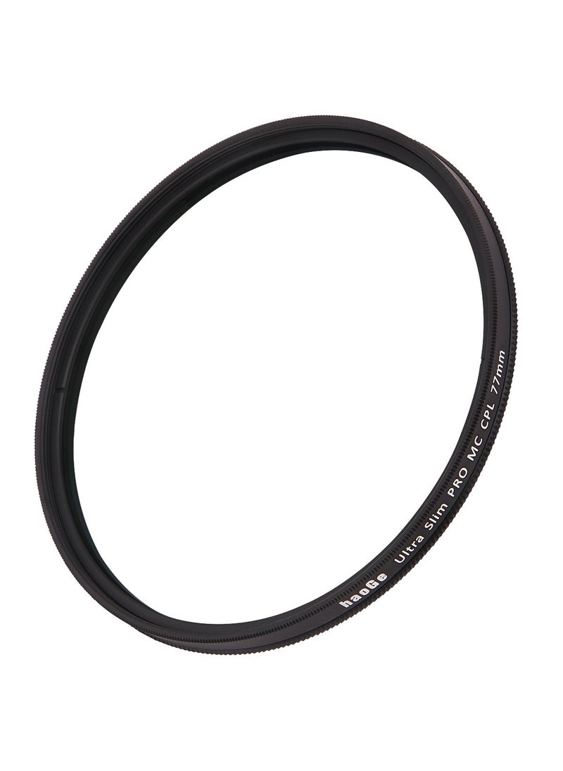 Haoge Haoge 77mm MC CPL Multicoated Circular Polarizer Polarizing Lens Filter for Canon 70-200mm f/2.8L, 17-40mm f4L, 100-400mm f/4.5-5.6L, 24-105mm f/3.5-5.6, 24-105mm f/4L is, 24-70mm f/4L Lens  - Image 3