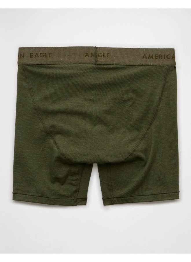 American Eagle AEO Men's 6" Classic Boxer Brief  - Image 4