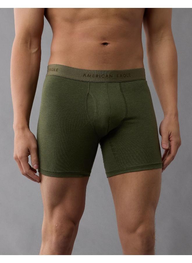 American Eagle AEO Men's 6" Classic Boxer Brief - Image 1