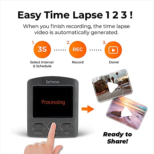 Brinno Empower TLC2020 Time Lapse Camera Outdoor Construction & ATH1000, New Quick Menu, Step Video & Stop Motion Capture Modes in HDR and FHD, Long-Lasting Battery, Weatherproof - Image 4