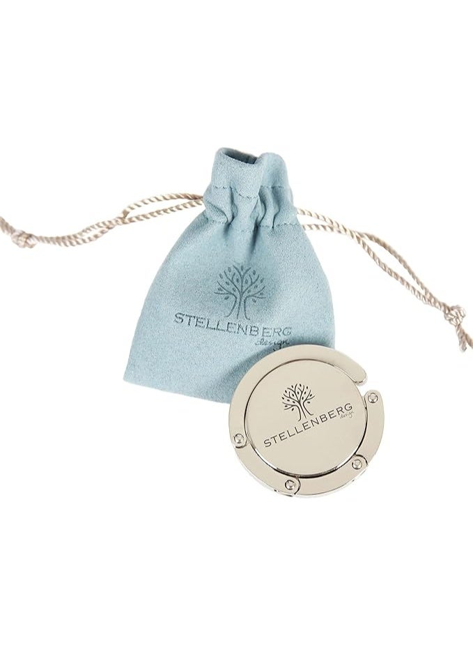 STELLENBERG Handbag Holder Foldable Metal Non Slip Table Hook 5kg Capacity Compact Round Bag Holder Gift for Women - Image 2