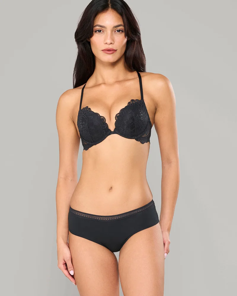 La Senza La Senza Remix Hipster Panty with Logo Band