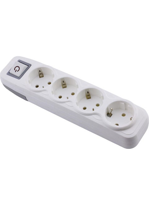 Group Socket Switched Terminal Plug 4 Way Socket Grounded Multiple Group Socket Multiplier Quadruple Wireless