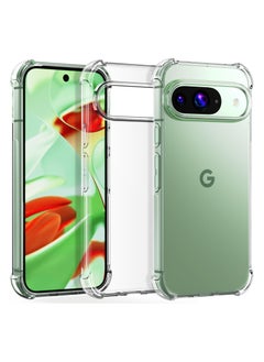 Generic Case for Google Pixel 9 / Pixel 9 Pro Clear TPU Four Corners Protection Cover Transparent Soft funda  - Image 1