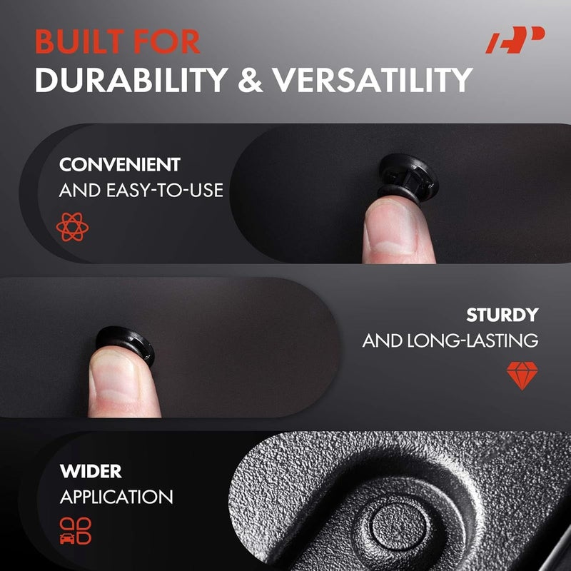 A-Premium 30PCS Nylon Heat Shield Washer Retainer Clips - Image 4