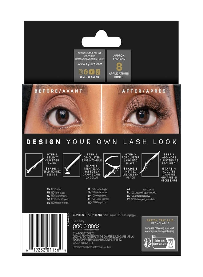 Eylure 3D Luxe Individual Eyelashes Value Pack - Image 5