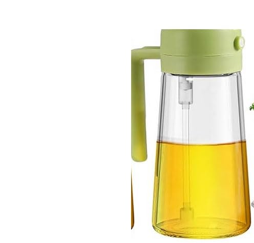 CUUSNNY 2 Pack Olive Oil BottleOil Sprayer for Cooking Oil Sprayer and Dispenser for Kitchen Salad Air Fryer Barbecue