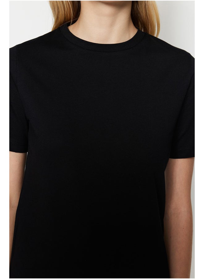 trendyol - T-Shirt - Black - Regular fit - Image 1