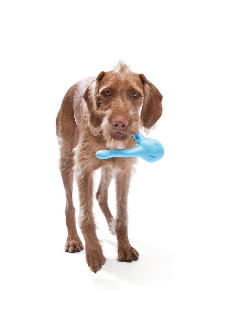 West Paw Tizzi Dog Toy Small Blue - Image 3