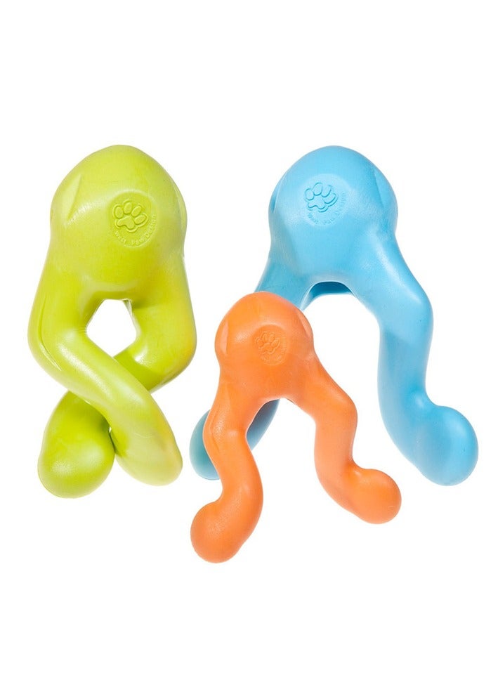 West Paw Tizzi Dog Toy Small Blue - Image 2