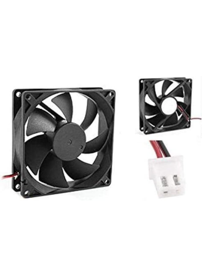 DC 92Mm Dc 12V 2Pin Computer Case Cpu Cooling Fan  - Image 2