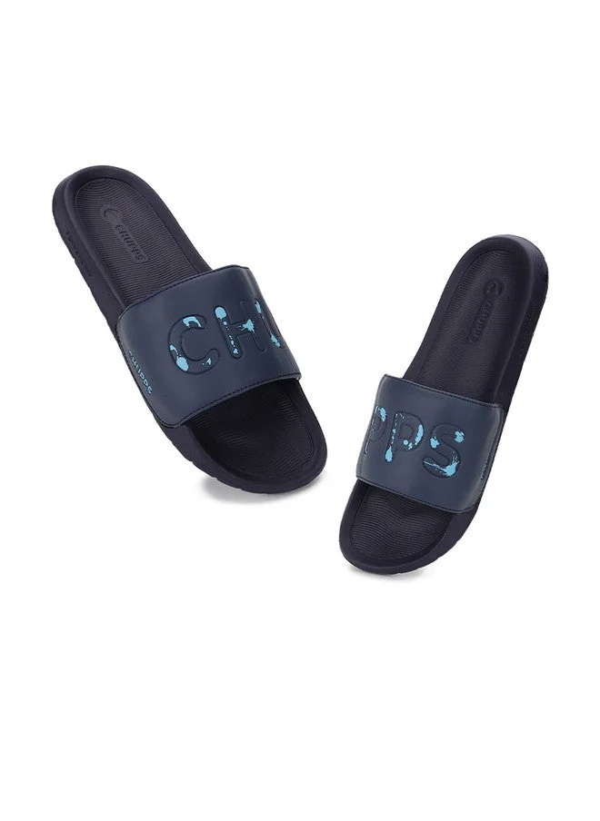 تشيبس CHUPPS Drip Men Printed PU Sliders