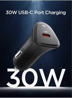 Spigen ArcStation Essential USB C Car Charger 30W Fast Charge [PD 30W and PPS] Quantum Boost Type C Car Adapter Super Fast Charging  - Image 2
