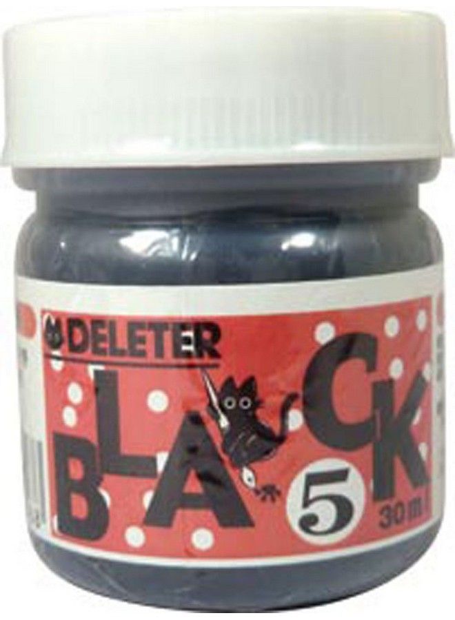 Deleter Manga Ink Black 5 Sumi Type (India Ink) Black Ink For Dip Pen & Brush Glossy Finish 30Ml Bottle 1 Bottle (3410007) - Image 2