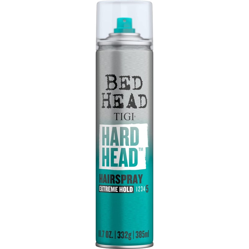 TIGI Bed Head by TIGI Hairspray Extra Hold Hard Head Hair Care Spray for All Hair Types, 11.7 oz - Image 1
