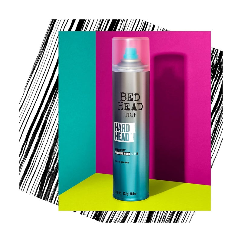 TIGI Bed Head by TIGI Hairspray Extra Hold Hard Head Hair Care Spray for All Hair Types, 11.7 oz - Image 3