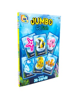 RMS A4 Card Games – Happy Families And Fish (Assorted) – Fun Family Card Games – Includes 36 Cards Each  - Image 1