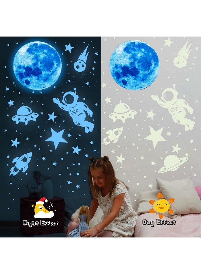 Nouata 530Pcs Glowing Stars for Ceiling,Glow in The Dark Stars,Space Wall Decals Solar System Galaxy Planets Wall Stickers for Kids, Wall Decor for Girls Kids Bedroom Nursery Birthday Party Favor - Image 5