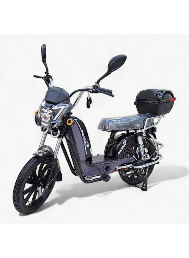 22-inch electric bicycle with an extra bag - Image 1