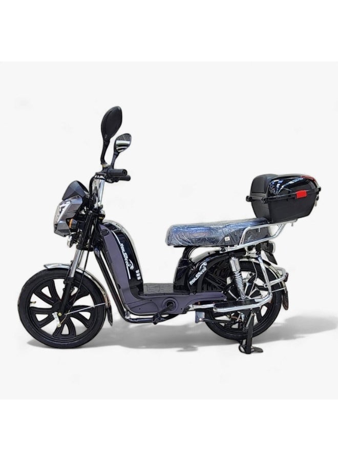 22-inch electric bicycle with an extra bag - Image 2