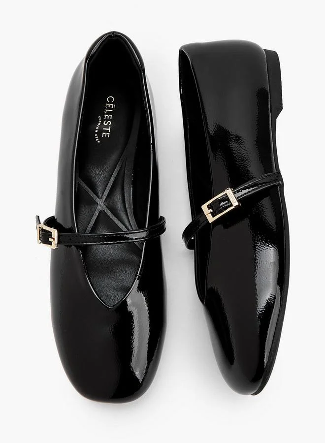 Celeste Women Buckle Closure Mary Jane Shoes
