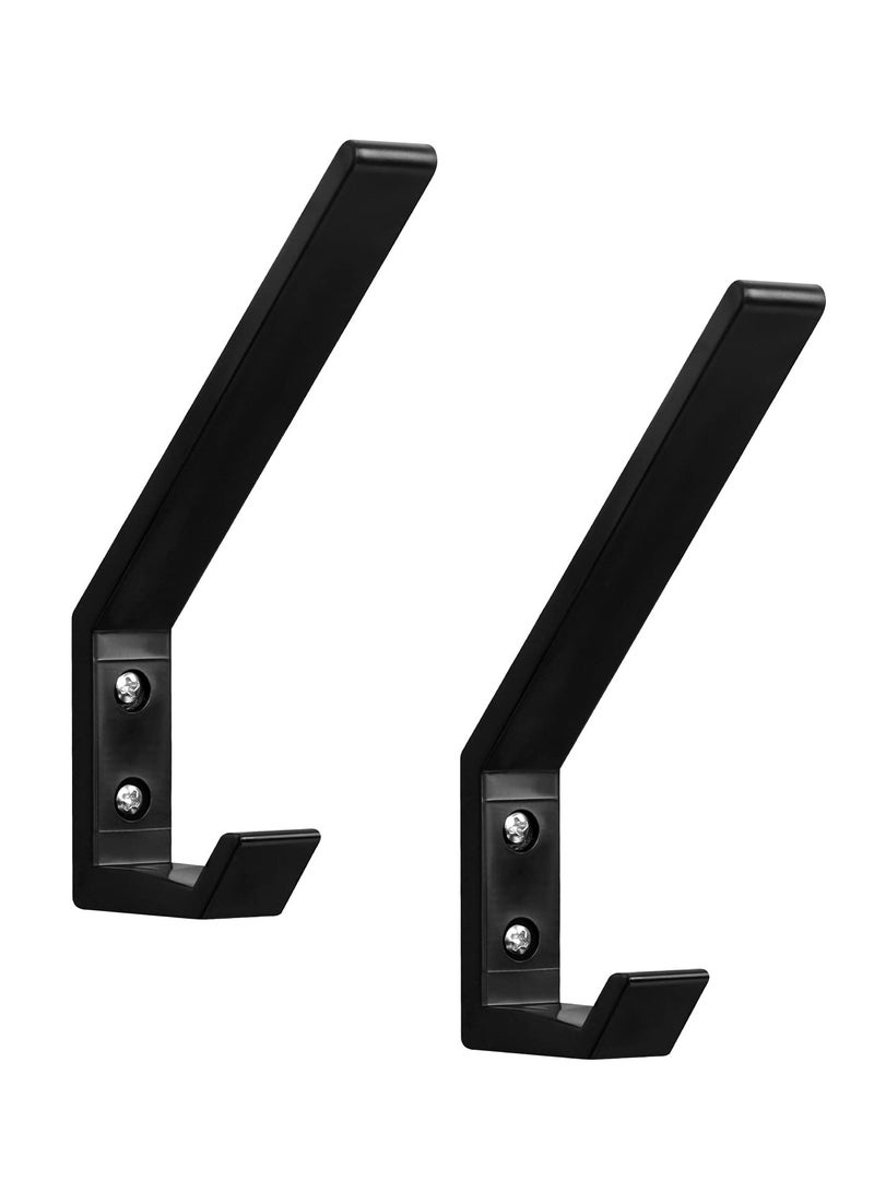 Excefore Helmet Holder Helmet Holder Hook Jacket Bags Wall Mount Cloth Display Rack Hanger 2PCS - Image 1