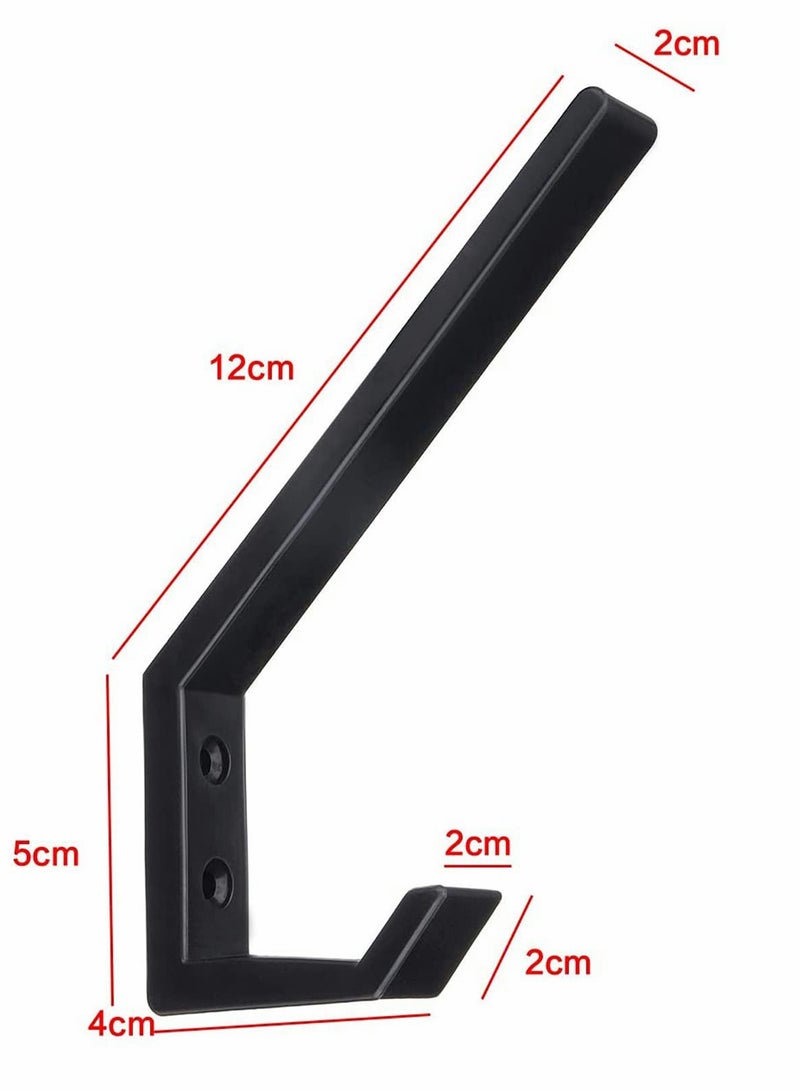 Excefore Helmet Holder Helmet Holder Hook Jacket Bags Wall Mount Cloth Display Rack Hanger 2PCS - Image 5