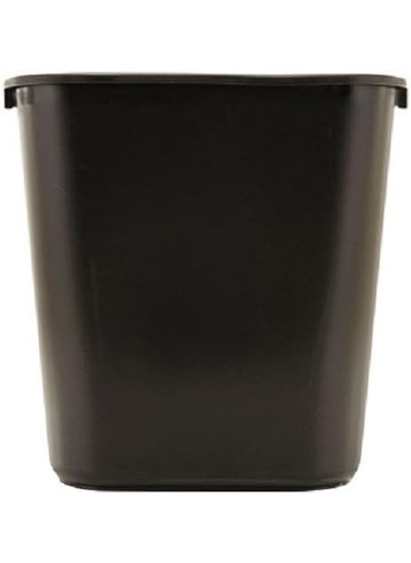 Rubbermaid Rubbermaid 295600BLA Wastebasket 2818Quart Black  - Image 3