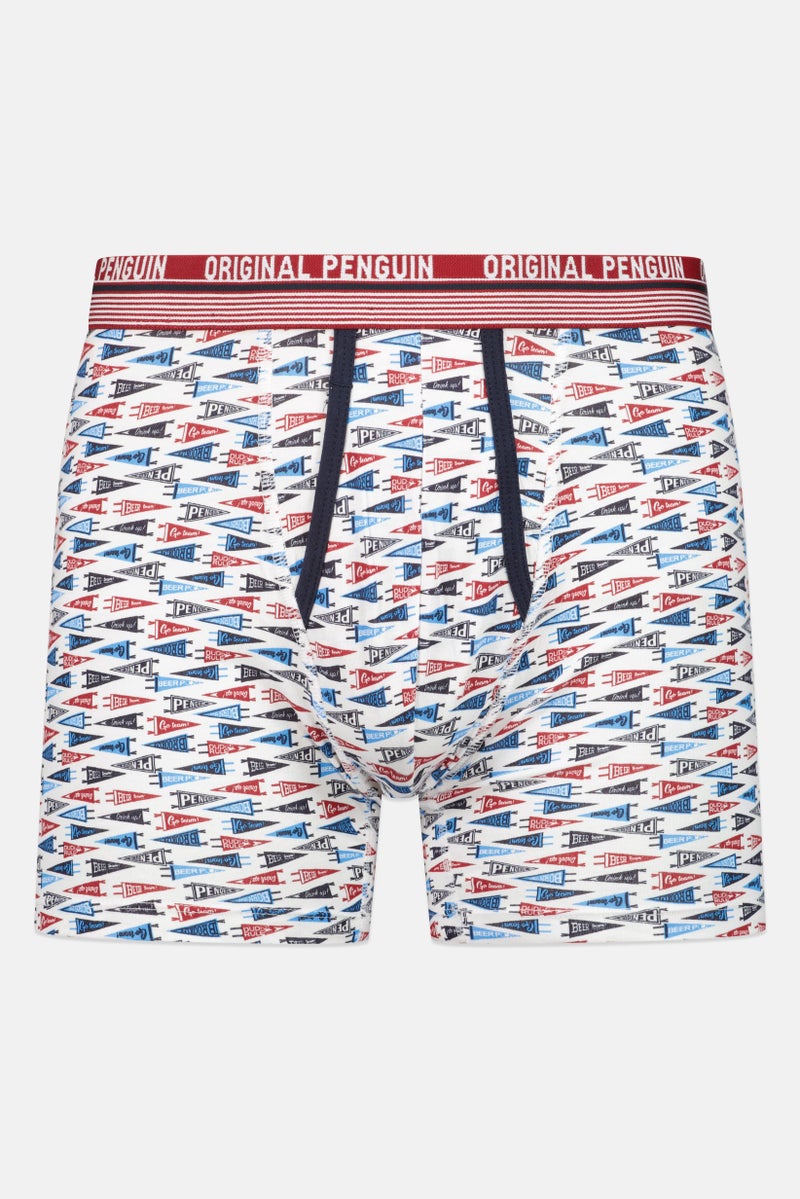 Original Penguin Men 2 Pcs Allover Print Boxer Briefs, Multicolor - Image 5